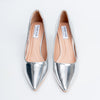 Mirror Muse - Silver Metallic Pumps