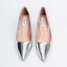 Mirror Muse - Silver Metallic Pumps - view 4