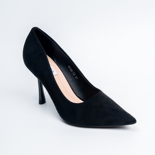 Velvet Mocha - Black Casual Pumps