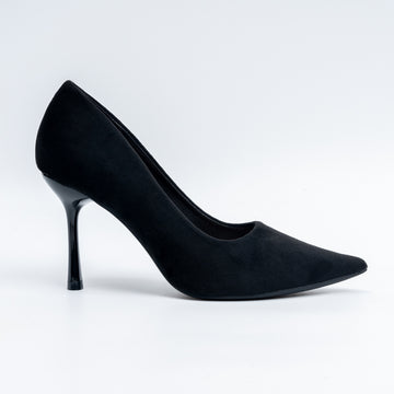 Velvet Mocha - Black Casual Pumps