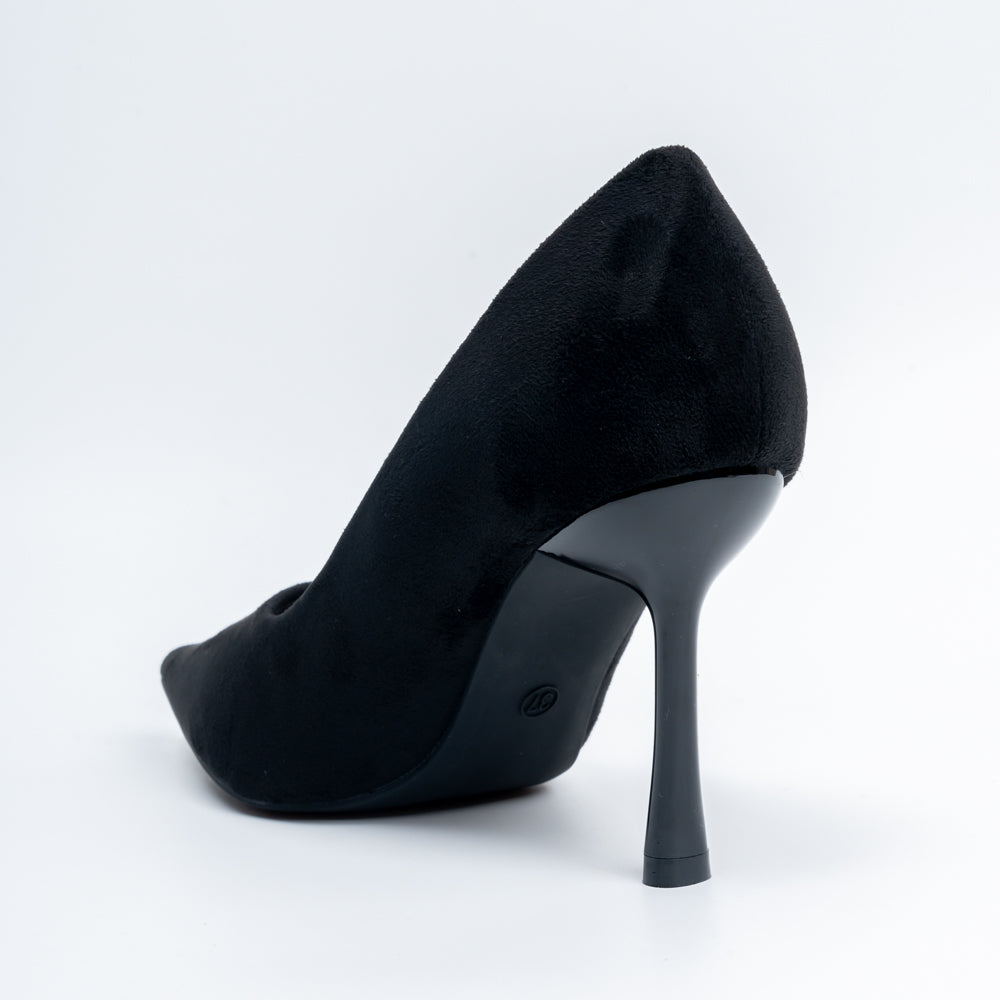 Velvet Mocha - Black Casual Pumps - view 5