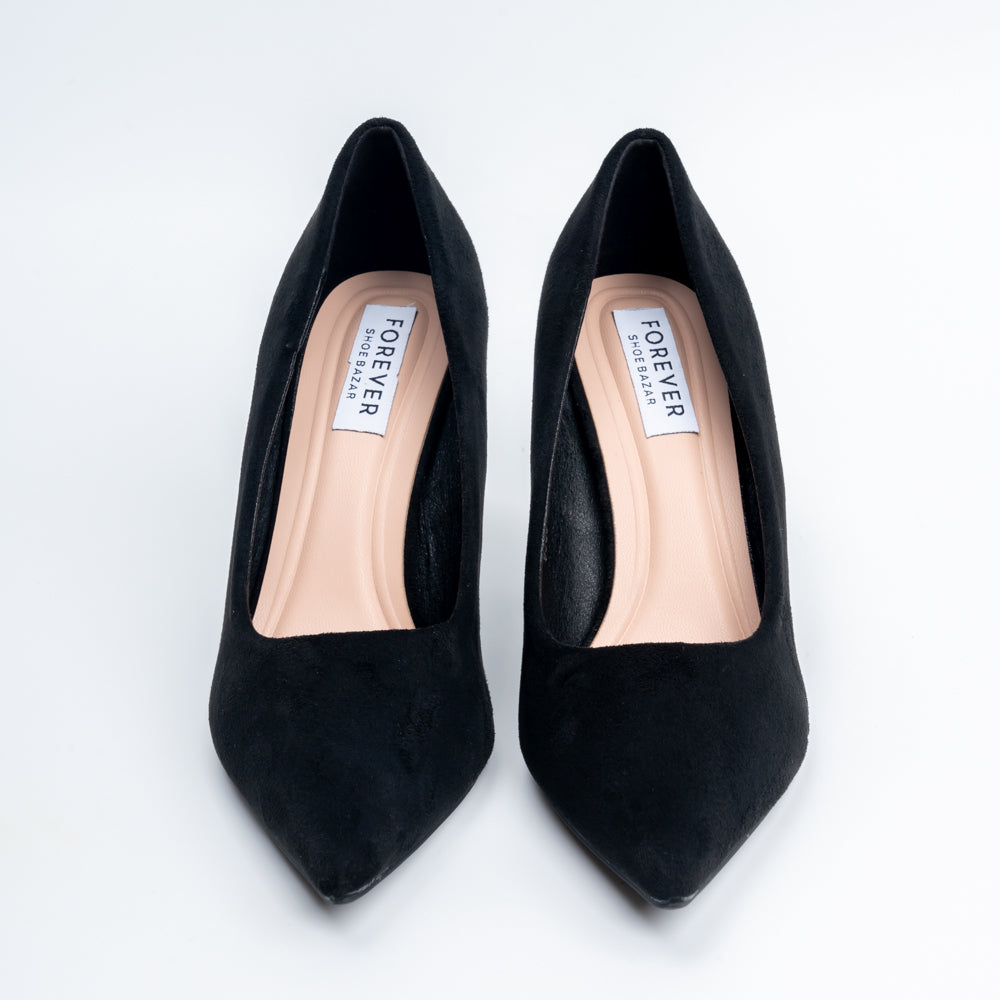 Velvet Mocha - Black Casual Pumps - view 3