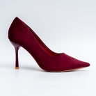 Velvet Mocha - Maroon Casual Pumps