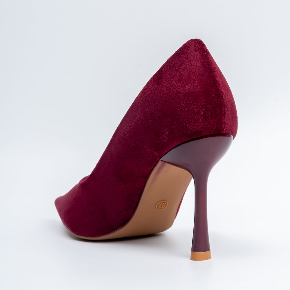 Velvet Mocha - Maroon Casual Pumps - view 5