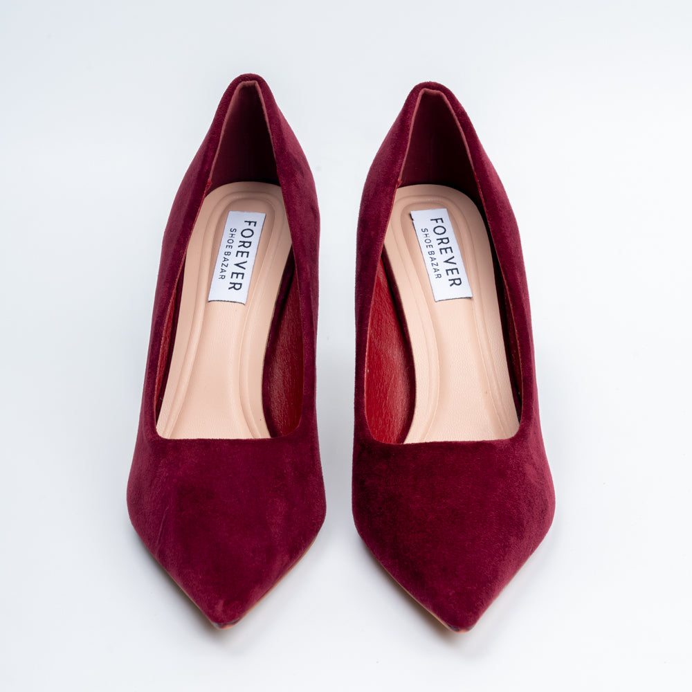 Velvet Mocha - Maroon Casual Pumps - view 3