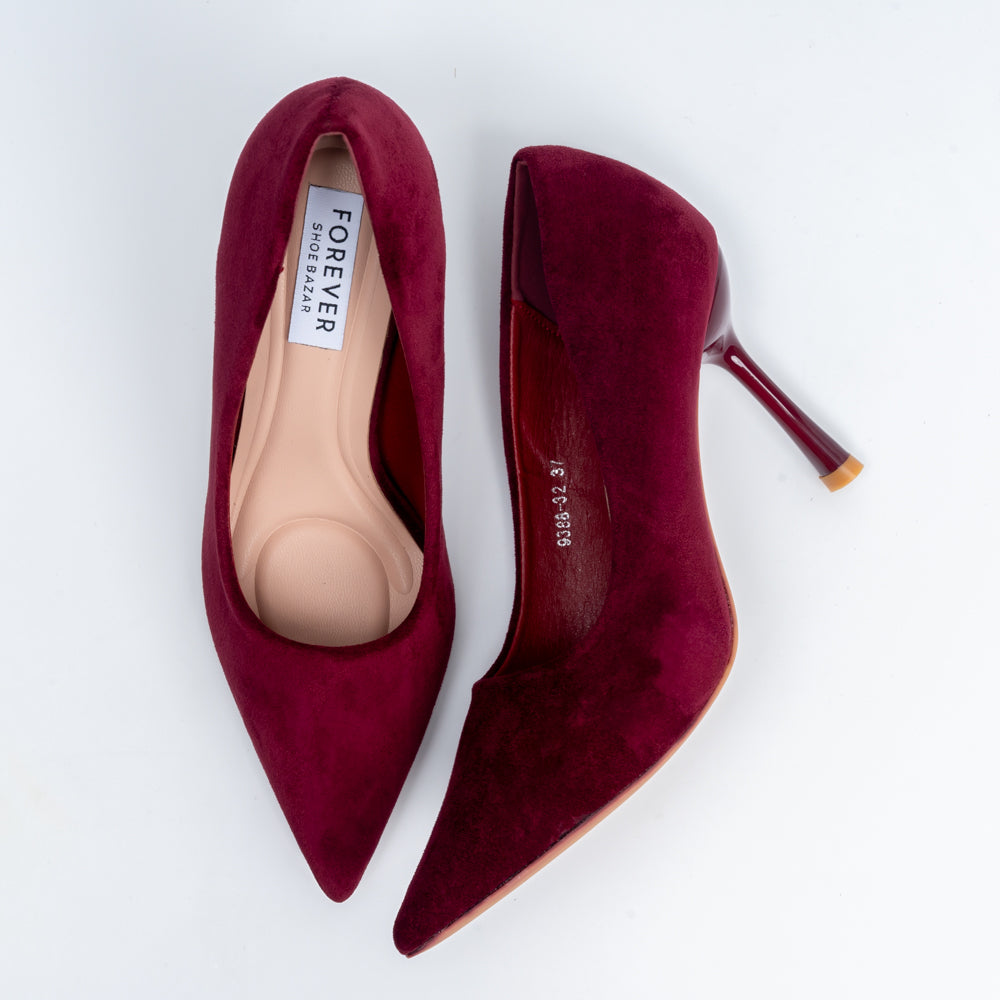 Velvet Mocha - Maroon Casual Pumps - view 4