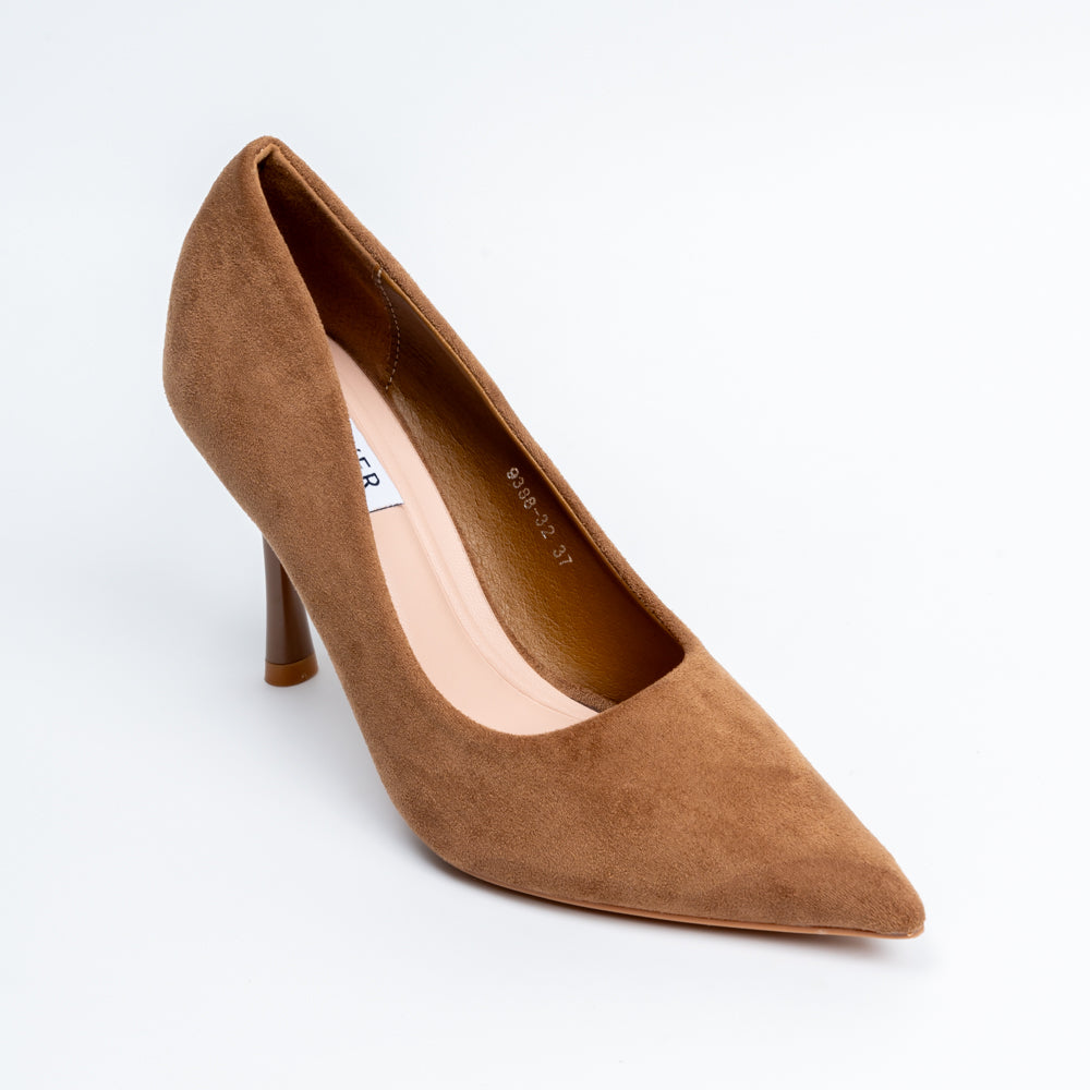 Velvet Mocha - Khaki Casual Pumps - view 2