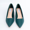 Ivy Heel - Green Casual Pumps