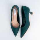 Ivy Heel - Green Casual Pumps - view 5