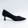 Ivy Heel - Black Casual Pumps