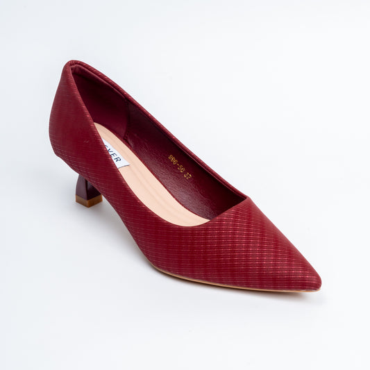 Ivy Heel - Maroon Casual Pumps
