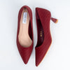 Ivy Heel - Maroon Casual Pumps