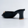 Pearl Embellished - Black Mules