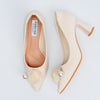 The Ophelia - Beige Party Heel