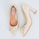 The Ophelia - Beige Party Heel - view 5