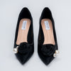 The Ophelia - Black Party Heel