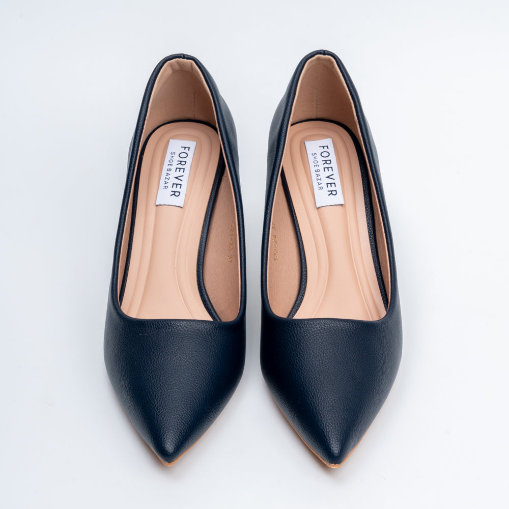 The Sculpted - Black Casual Heel - view 4