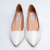 The Sculpted - White Casual Heel