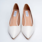 The Sculpted - White Casual Heel - view 4