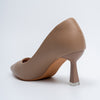 The Sculpted - Khaki Casual Heel