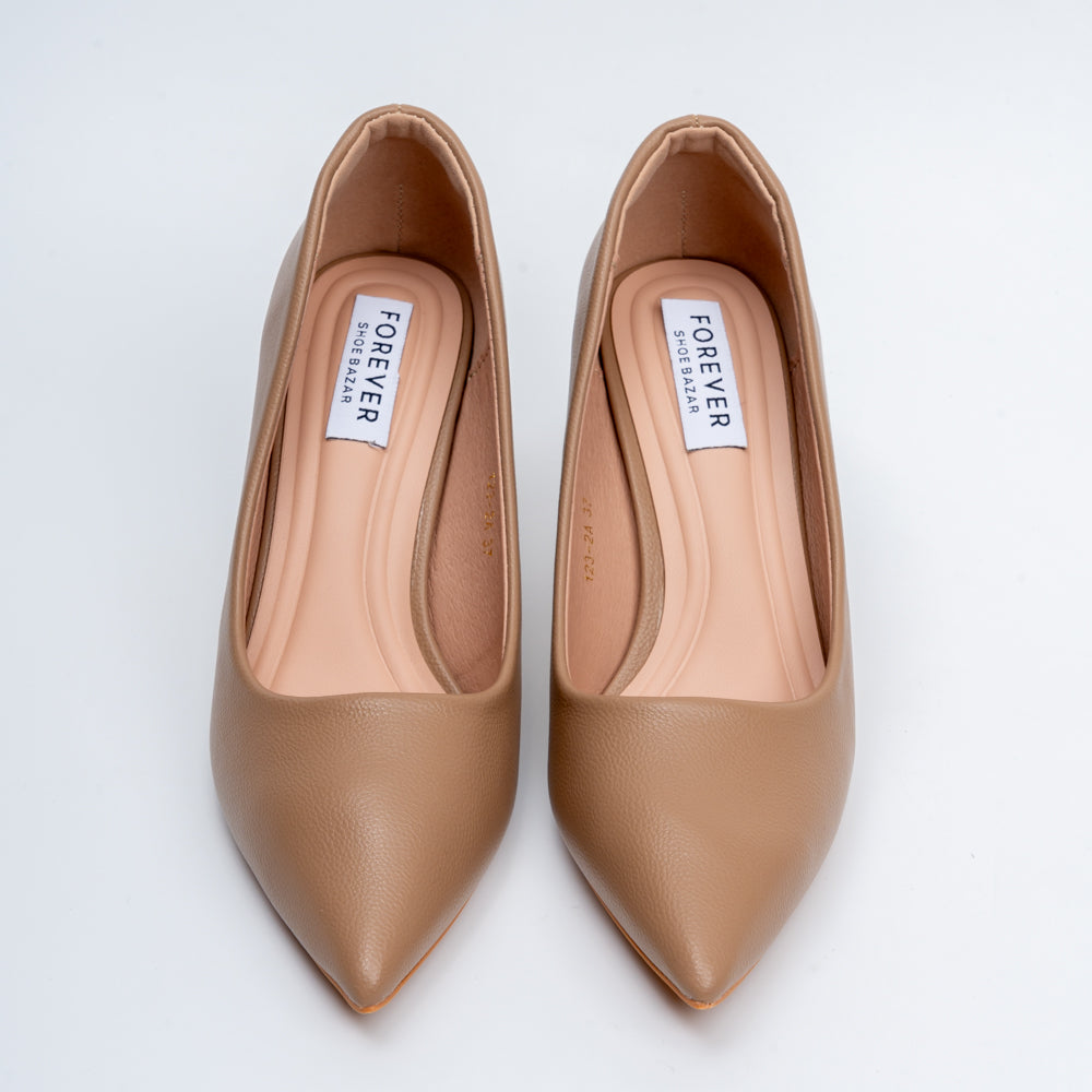 The Sculpted - Khaki Casual Heel - view 4