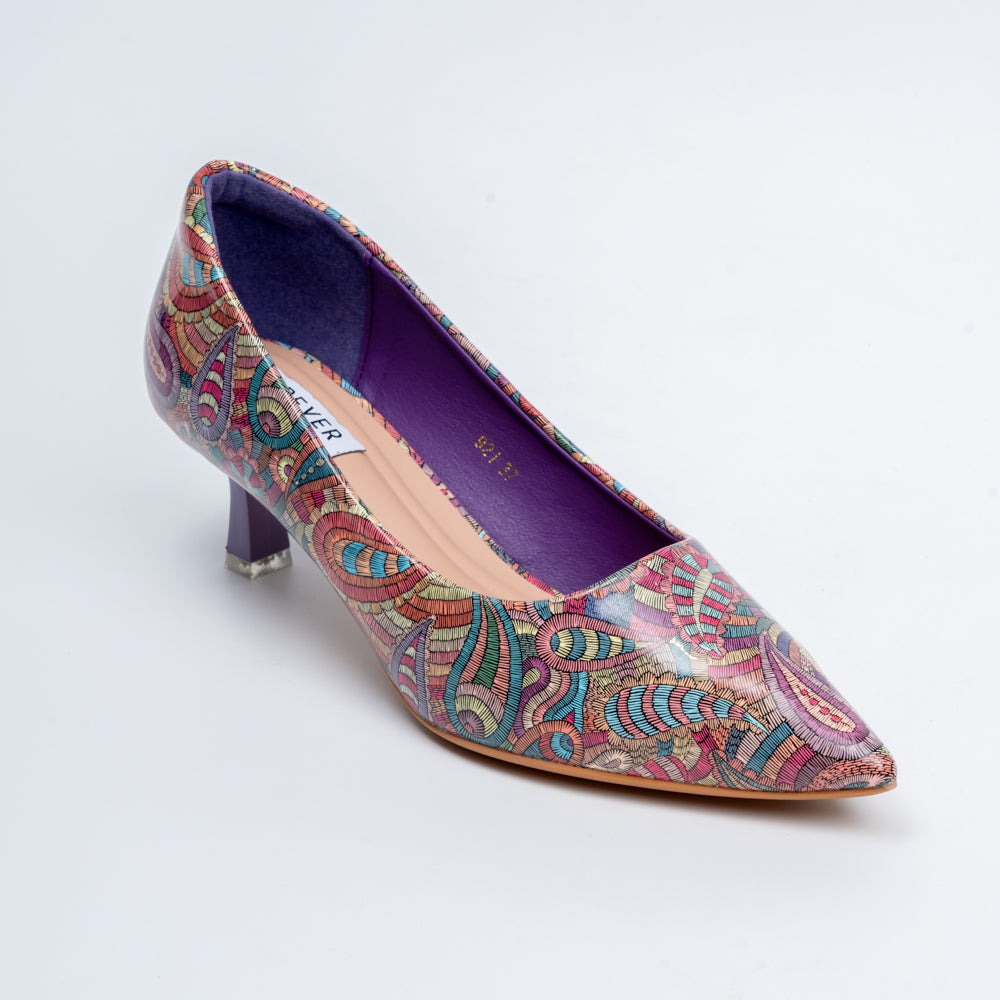 Kaleidoscope - Purple Pumps - view 3