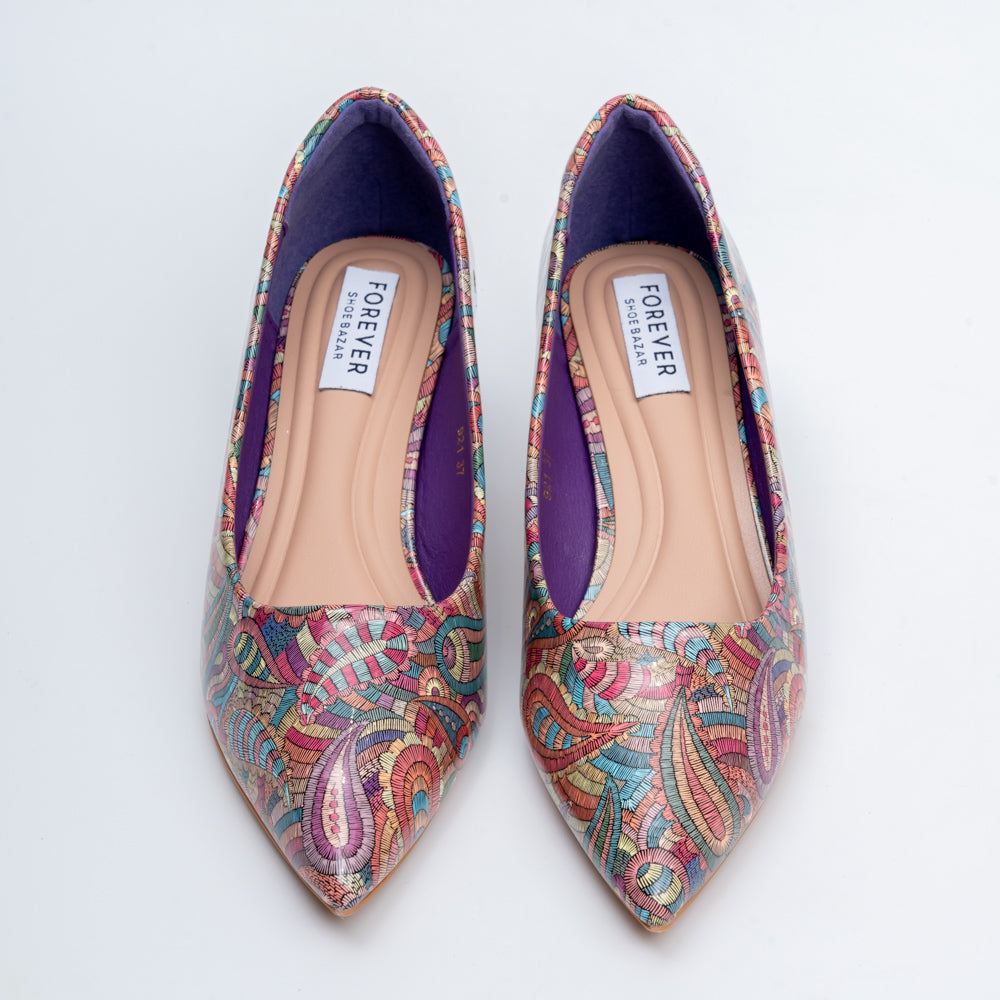 Kaleidoscope - Purple Pumps - view 4