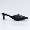 Urban Elegance - Black Mules