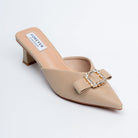 The Gigi - Khaki Mules - view 2