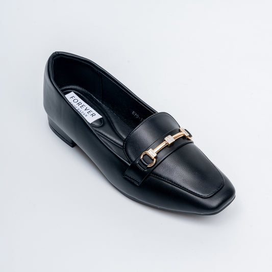 Madison - Black Loafers
