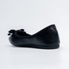 The Bella Bow - Black Flat Ballerinas