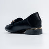 The Gilded Chain - Black Casual Loafers
