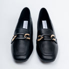 The Gilded Chain - Black Casual Loafers - view 3