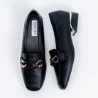 The Gilded Chain - Black Casual Loafers - view 4