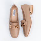 The Gilded Chain - Khaki Casual Loafers - view 5
