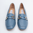 The Gilded Chain - Blue Casual Loafers - view 4