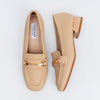 Textures Tales - Khaki Casual Loafers