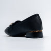 Textures Tales - Black Casual Loafers