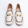 Two-Tone Trim - Beige Casual Loafer