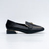 Two-Tone Trim - Black Casual Loafer