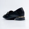 Two-Tone Trim - Black Casual Loafer