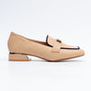 Two-Tone Trim - Khaki Casual Loafer
