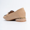 Two-Tone Trim - Khaki Casual Loafer