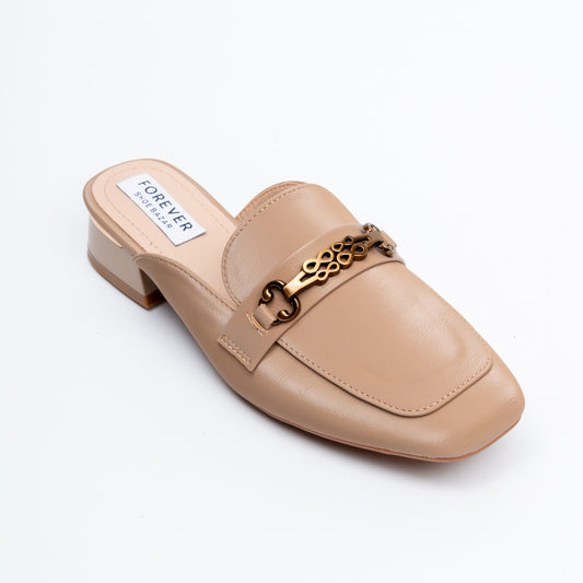 The Commuter - Khaki Casual Mules