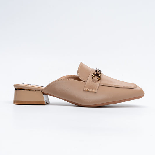 The Commuter - Khaki Casual Mules