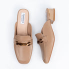 The Commuter - Khaki Casual Mules - view 4
