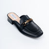 The Commuter - Black Casual Mules