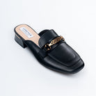 The Commuter - Black Casual Mules - view 2