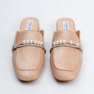 Aria Pearl - Khaki Casual Mules - view 4