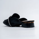 Aria Pearl - Black Casual Mules - view 4